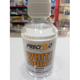 WHITE SPIRIT (Diluyente inodoro: ESMALTES & OLEOS) 250 ml - Precisso AC0026