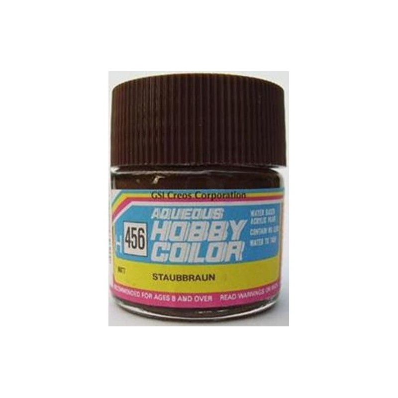 PINTURA AQUEOUS MARRON POLVO MATE (10 ml) - Mr Color / Gunze Sangyo H-456