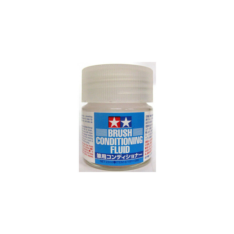 FLUIDO ACONDICIONADOR DE PINCELES (23 ml)- Tamiya 87181