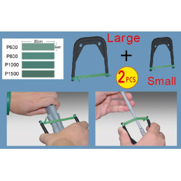 SISTEMA DE LIJA POR BANDA FLEXIBLE (600, 800, 1000, 1500)