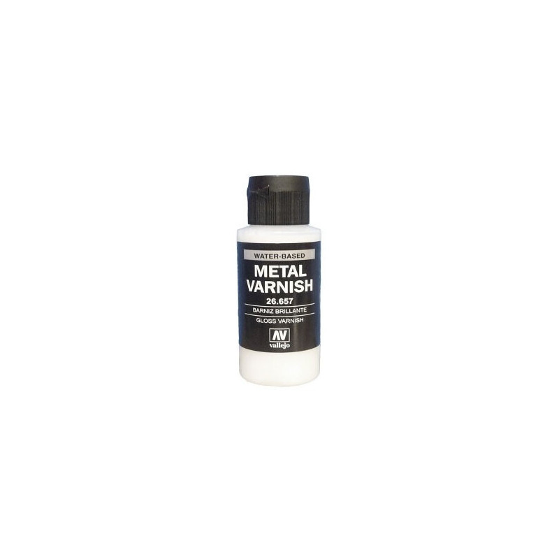 PINTURA ACRILICA BARNIZ BRILLANTE METALICOS (60 ml)