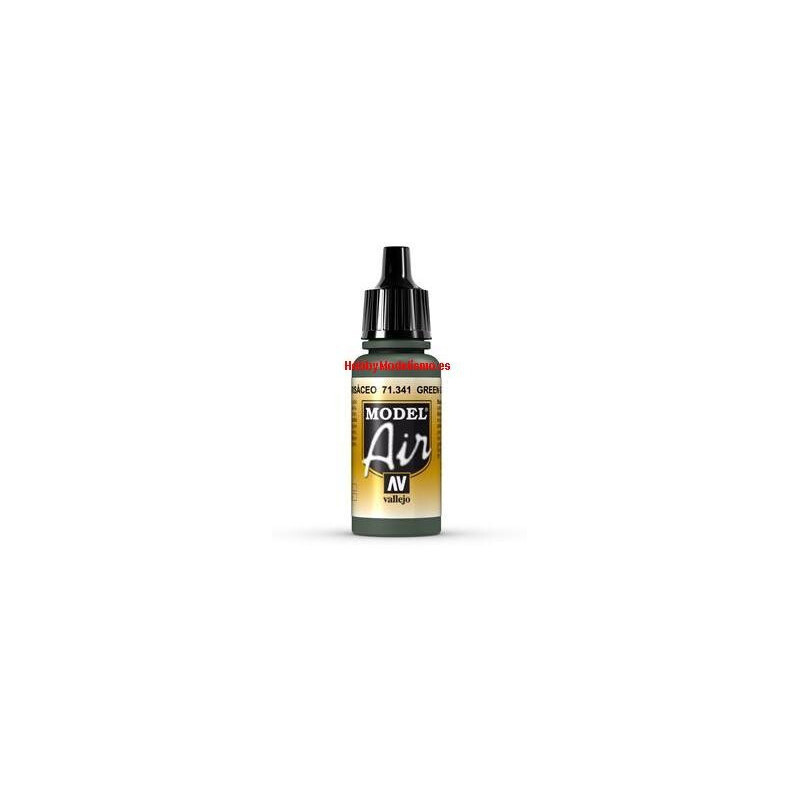 PINTURA ACRILICA VERDE GRISACEO (17 ml) - Vallejo 71341