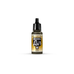 PINTURA ACRILICA VERDE OSCURO AF RUSO (17 ml) - Vallejo 71347