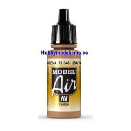 PINTURA ACRILICA MARRON ARENA USAF (17 ml) - Vallejo 71348