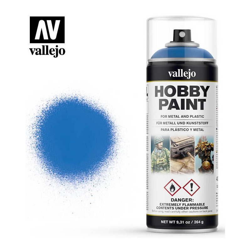 SPRAY HOBBY PAINT AZUL MAGICO 400ml  ACRILICOS VALLEJO 28030