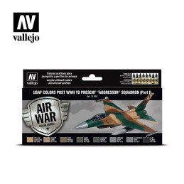 AIR WAR: USAF ESCUADRONES AGGRESSOR" Parte 1 - Acrylicos Vallejo 71616"