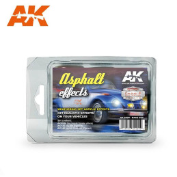 ASPHALT EFFECTS RACE SET - AK Interactive 8090