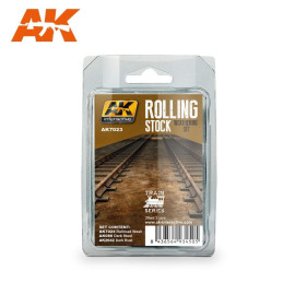 SET WEATHERING ROLLING STOCK - AK 7023