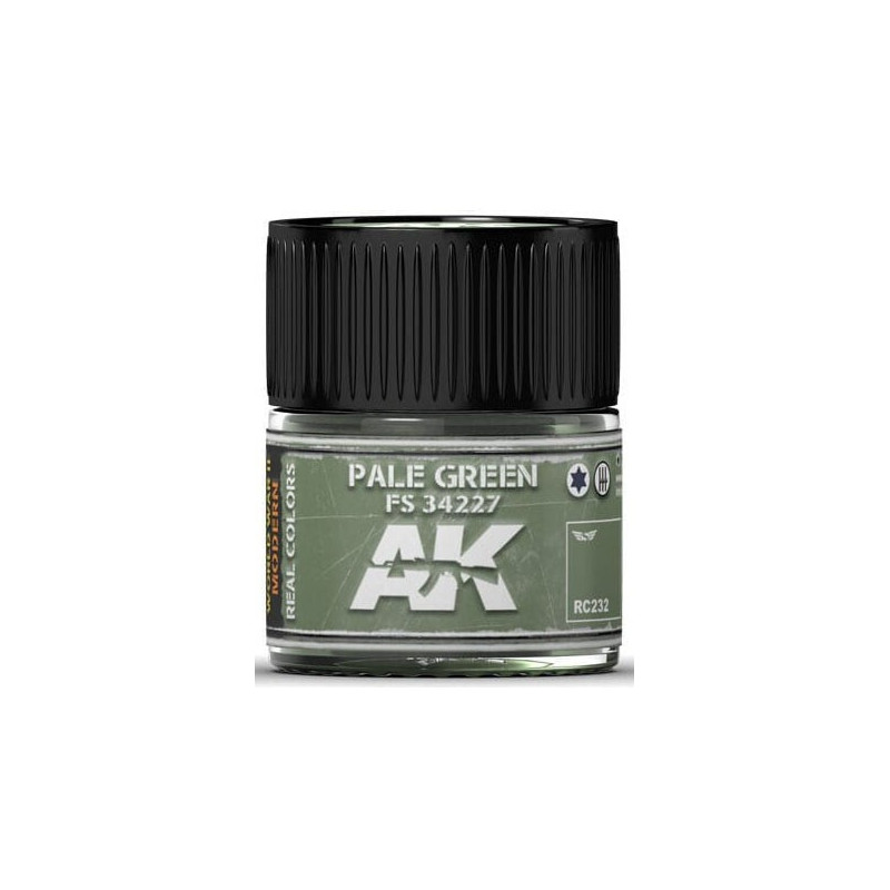 PINTURA REAL COLORS PALE GREEN FS34227 (10 ml) - AK Interactive RC232