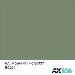 PINTURA REAL COLORS PALE GREEN FS34227 (10 ml) - AK Interactive RC232