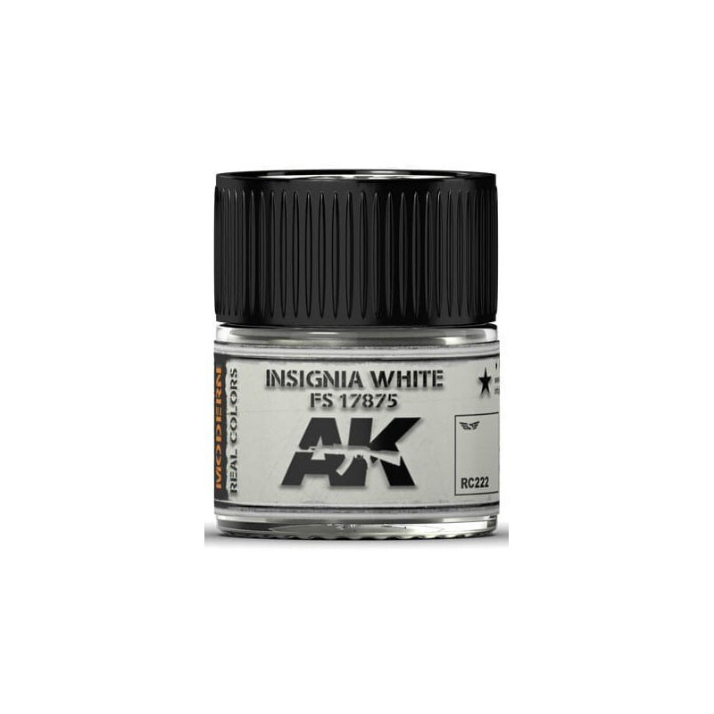 PINTURA REAL COLORS BLANCO INSIGNIA FS17875 (10 ml) - AK Interactive RC222