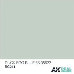 PINTURA REAL COLORS DUCK EGG BLUE FS35622 (10 ml) - AK Interactive RC241