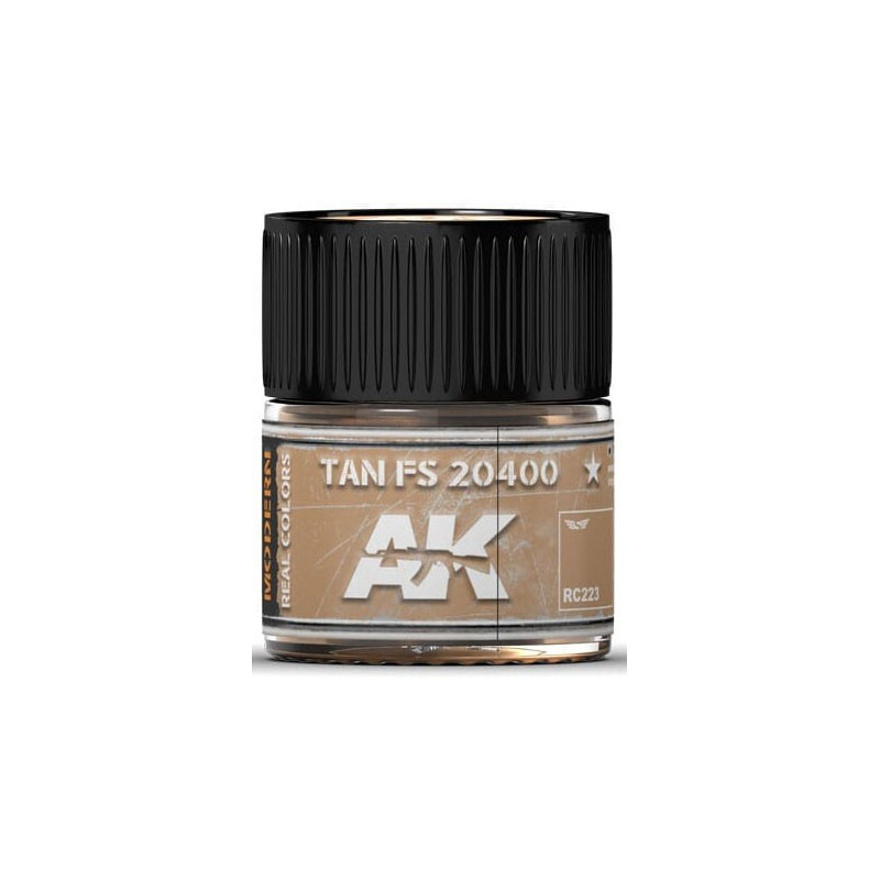 PINTURA REAL COLORS TAN FS20400 (10 ml) - AK Interactive RC223