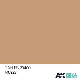 PINTURA REAL COLORS TAN FS20400 (10 ml) - AK Interactive RC223