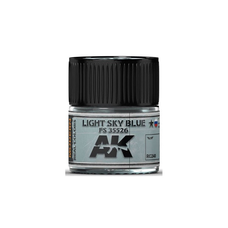 PINTURA REAL COLORS LIGHT SKY BLUE FS35526 (10 ml) - AK Interactive RC240