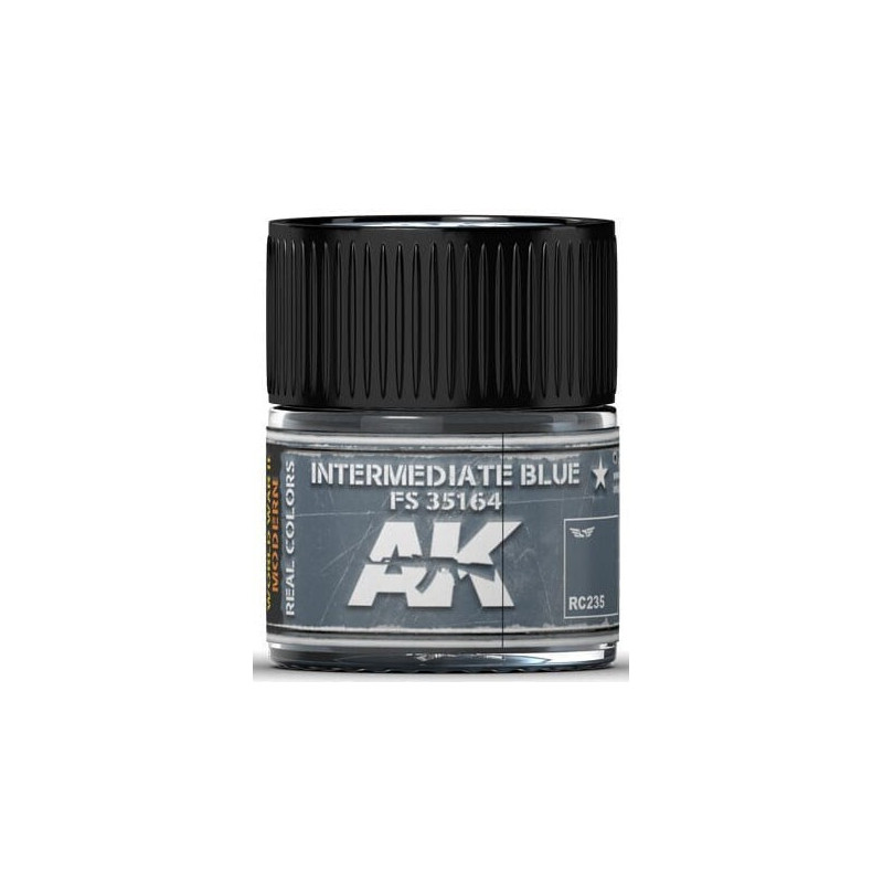 PINTURA REAL COLORS INTERMEDIATE BLUE FS35164 (10 ml) - AK Interactive RC235