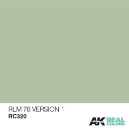 PINTURA REAL COLORS RLM76 - Version 1 (10 ml) - AK RC320