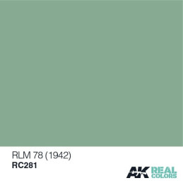 PINTURA REAL COLORS RLM78 - 1941 (10 ml) - AK RC281