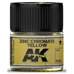 PINTURA REAL COLORS ZINC CHROMATE YELLOW (10 ml) - AK RC263