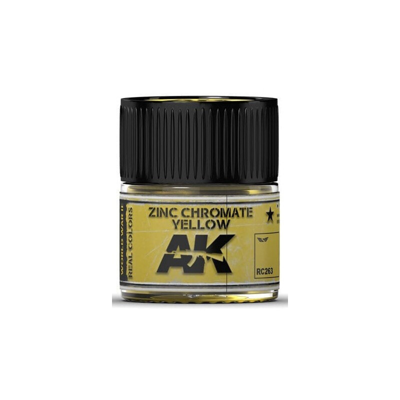 PINTURA REAL COLORS ZINC CHROMATE YELLOW (10 ml) - AK RC263