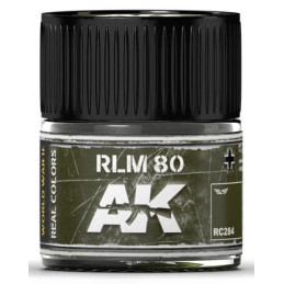 PINTURA REAL COLORS RLM80 (10 ml) - AK Interactive RC284