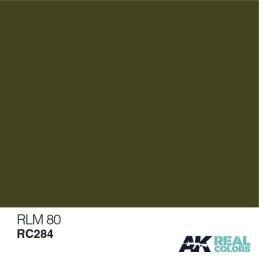 PINTURA REAL COLORS RLM80 (10 ml) - AK Interactive RC284