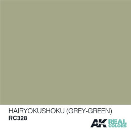 PINTURA REAL COLORS HAIRYOKUSHOKU - GREY GREEN (10 ml) - AK RC328