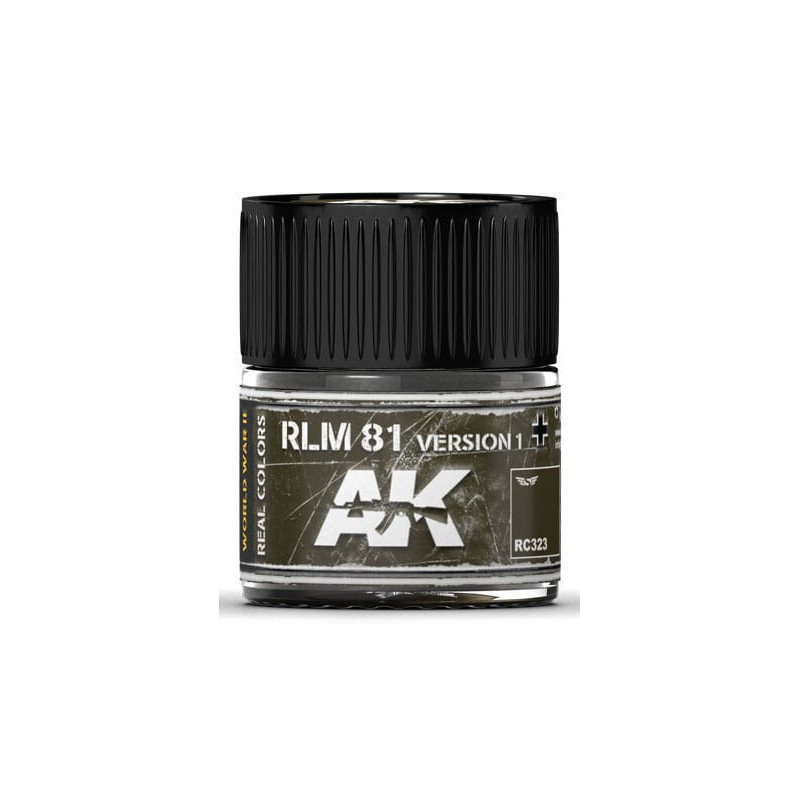 PINTURA REAL COLORS RLM81 - Version 1 (10 ml) - AK RC323