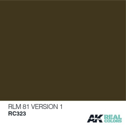 PINTURA REAL COLORS RLM81 - Version 1 (10 ml) - AK RC323