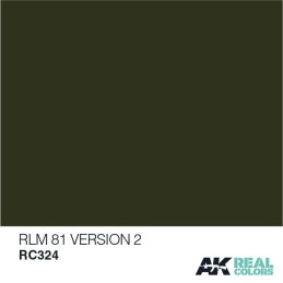 PINTURA REAL COLORS RLM81 - Version 2 (10 ml) - AK RC324