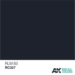 PINTURA REAL COLORS RLM83 (10 ml) - AK RC327