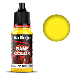 PINTURA ACRILICA AMARILLO LUNAR (18 ml) - Acrilicos Vallejo 72005