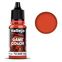 PINTURA ACRILICA NARANJA TOSTADO (17 ml)  - Acrilicos Vallejo 72009