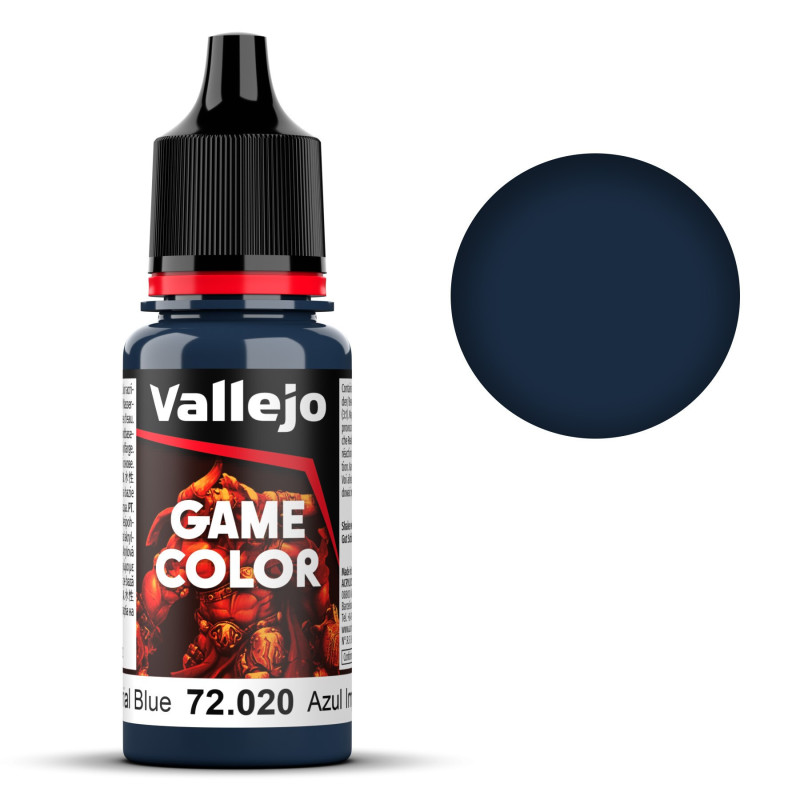 PINTURA ACRILICA AZUL IMPERIAL (18 ml)  - Acrilicos Vallejo 72020