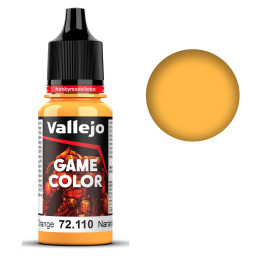 PINTURA NARANJA ATARDECER (18ml) - Acrilicos Vallejo 72110