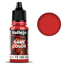 PINTURA SANGRE ESCARLATA (18ml) - Acrilicos Vallejo 72106