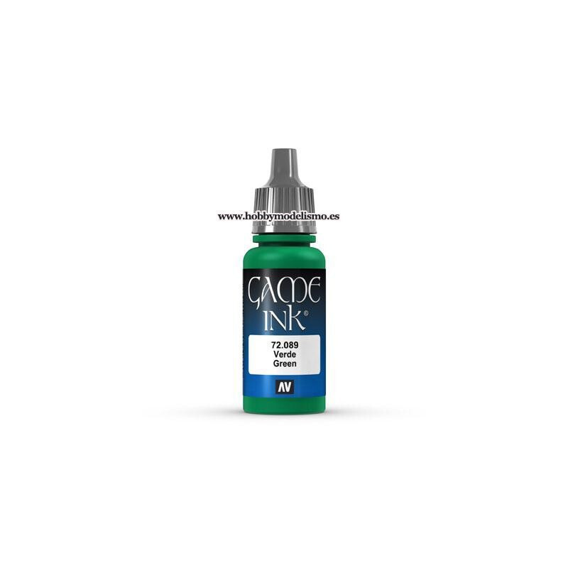 PINTURA ACRILICA TINTA VERDE (17 ml) - Game Color 72089