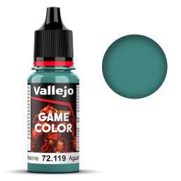 PINTURA ACRILICA AGUAMARINA (18 ml)  - Acrilicos Vallejo 72119