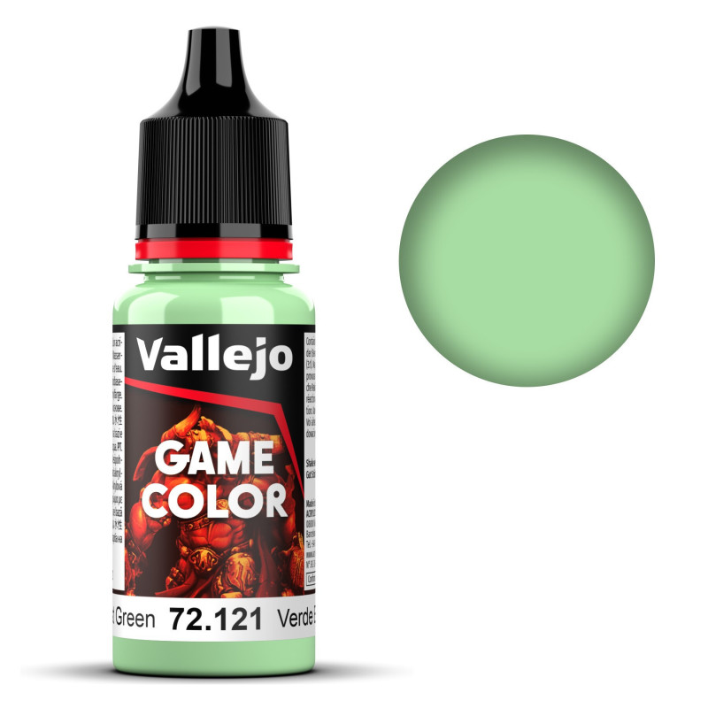 PINTURA ACRILICA VERDE ESPECTRAL (18 ml)  - Acrilicos Vallejo 72121