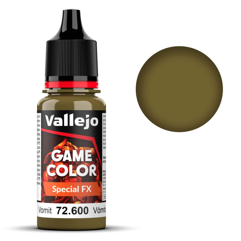 PINTURA SPECIAL FX VOMITO (18 ml) - Acrilicos Vallejo 72600