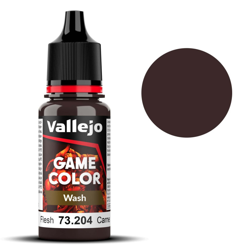 PINTURA WASH CARNE  (18 ml) - Acrilicos Vallejo 73204