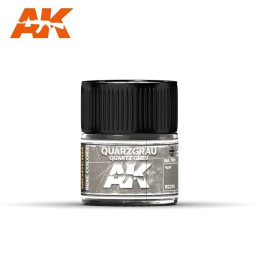 PINTURA REAL COLORS SILK GREY (10 ml) - AK Interactive RC217