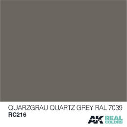 PINTURA REAL COLORS SILK GREY (10 ml) - AK Interactive RC217