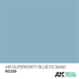 PINTURA REAL COLORS AIR SUPERIORITY BLUE FS35450 (10 ml) - AK Interactive RC239