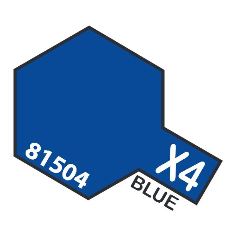 PINTURA ACRILICA AZUL BRILLANTE X-4 (10 ml)