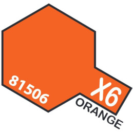 PINTURA ACRILICA NARANJA BRILLANTE X-6 (10 ml)