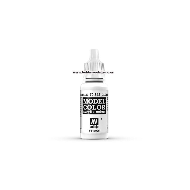 PINTURA ACRILICA BLANCO BRILLO (17 ml) Nº3 FS17925 - VALLEJO MODEL COL