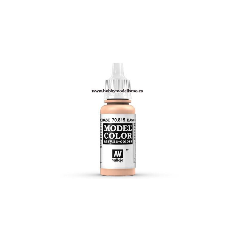 PINTURA ACRILICA CARNE BASE (17 ml) Nº17 VALLEJO MODEL COLOR