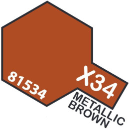 PINTURA ACRILICA BRONCE METALIZADO X-33 (10 ml)