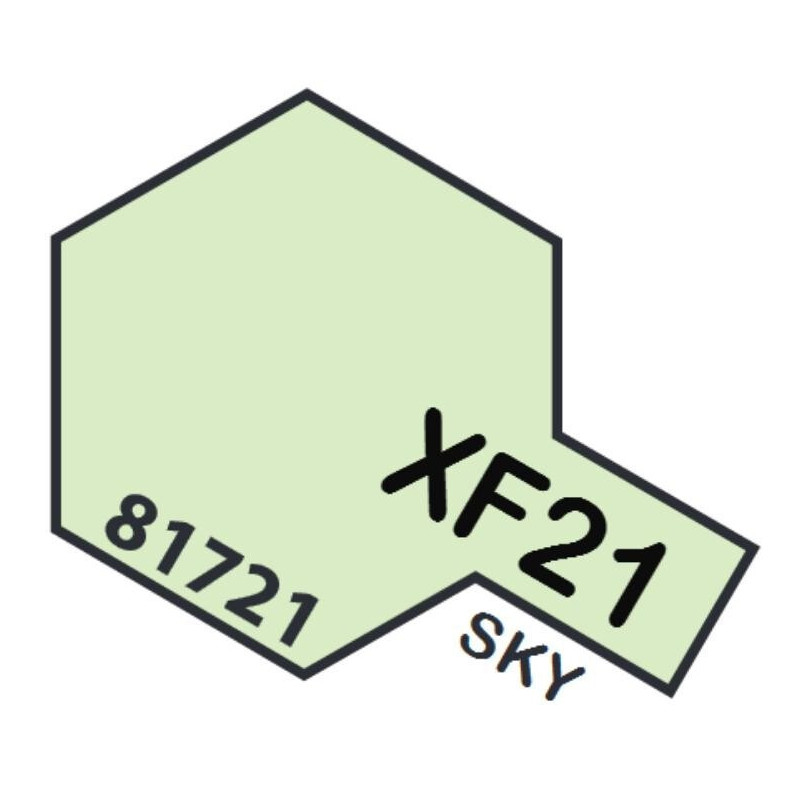 PINTURA ACRILICA CIELO TIPO S MATE XF-21 (10 ml)